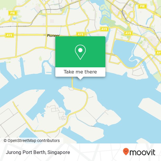 Jurong Port Berth地图