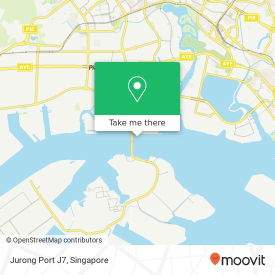 Jurong Port J7 map