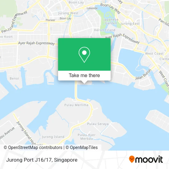 Jurong Port J16/17地图