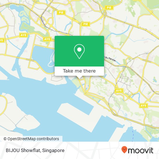 BIJOU Showflat map