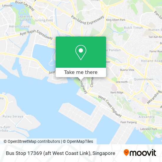 Bus Stop 17369 (aft West Coast Link)地图