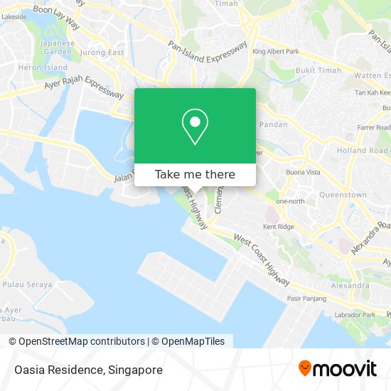 Oasia Residence map