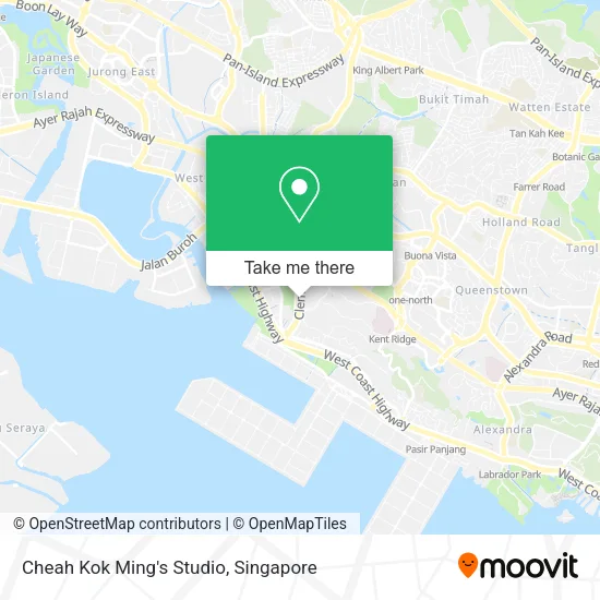 Cheah Kok Ming's Studio map