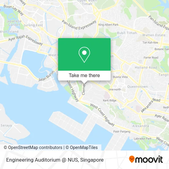 Engineering Auditorium @ NUS地图