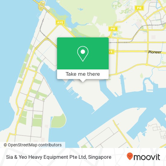 Sia & Yeo Heavy Equipment Pte Ltd map