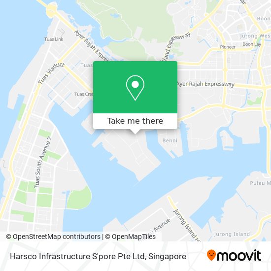 Harsco Infrastructure S'pore Pte Ltd map