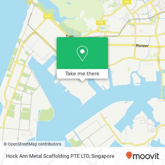 Hock Ann Metal Scaffolding PTE LTD map