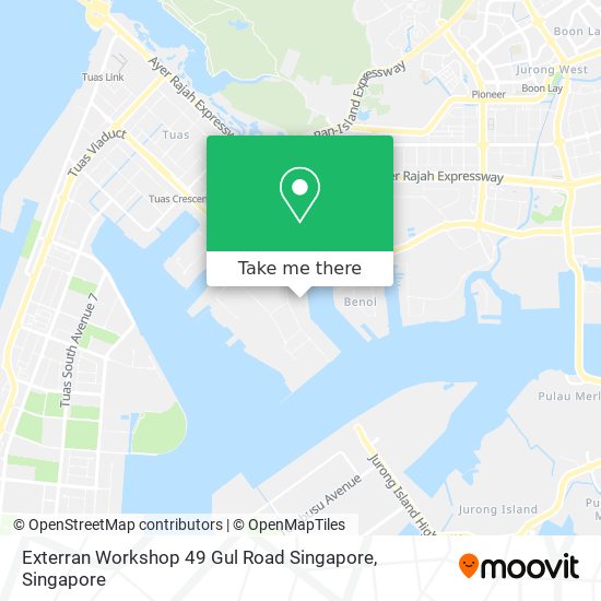 Exterran Workshop 49  Gul Road Singapore map