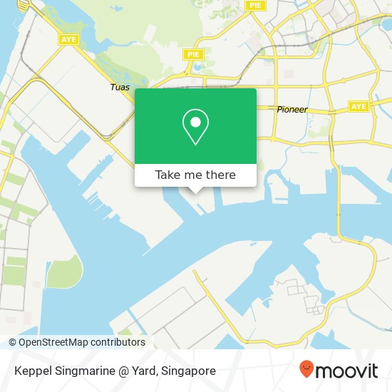 Keppel Singmarine @ Yard map