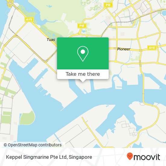 Keppel Singmarine Pte Ltd map