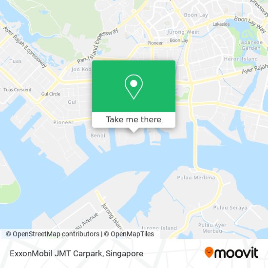 ExxonMobil JMT Carpark map