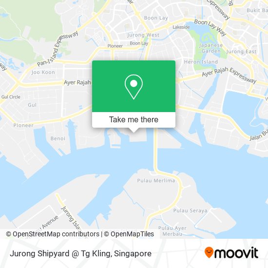 Jurong Shipyard @ Tg Kling map