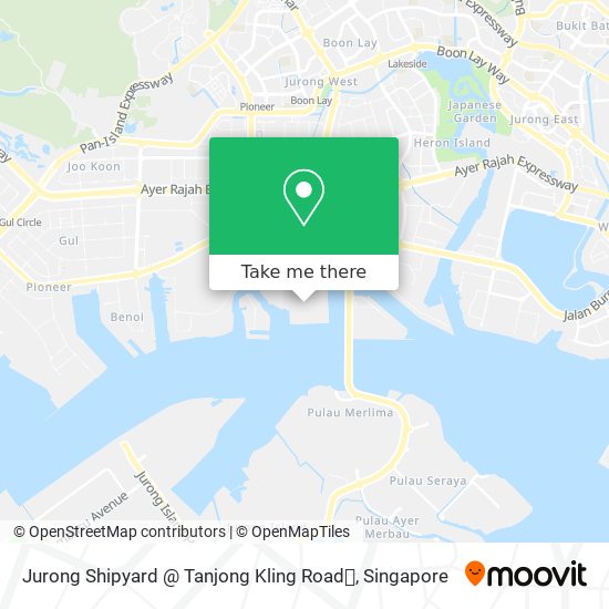 Jurong Shipyard @ Tanjong Kling Road地图