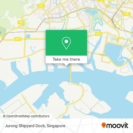 Jurong Shipyard Dock map