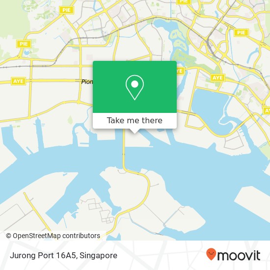 Jurong Port 16A5 map