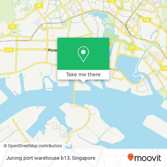 Jurong port warehouse b13地图