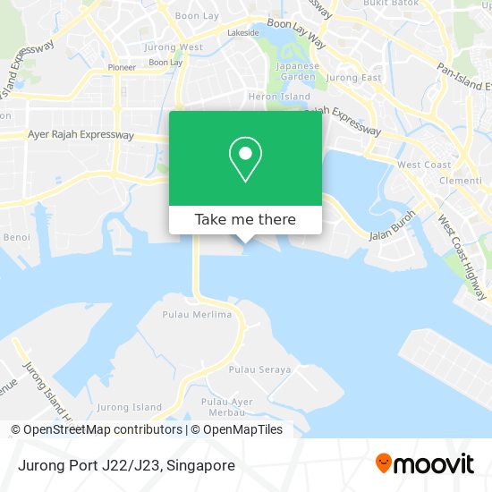 Jurong Port J22/J23地图