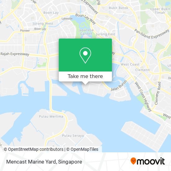 Mencast Marine Yard map