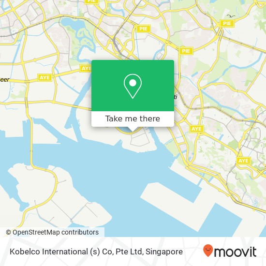 Kobelco International (s) Co, Pte Ltd map