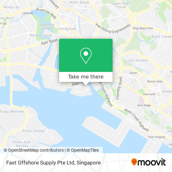 Fast Offshore Supply Pte Ltd map