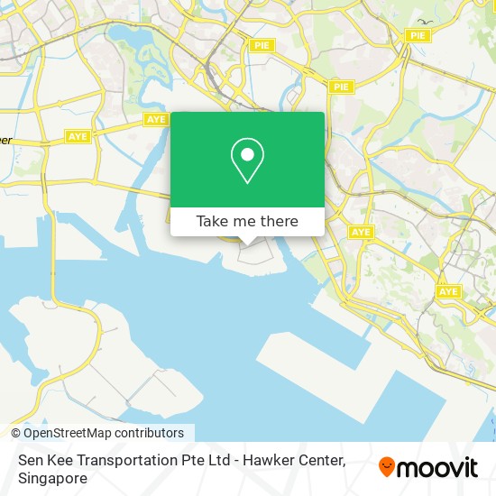 Sen Kee Transportation Pte Ltd - Hawker Center地图