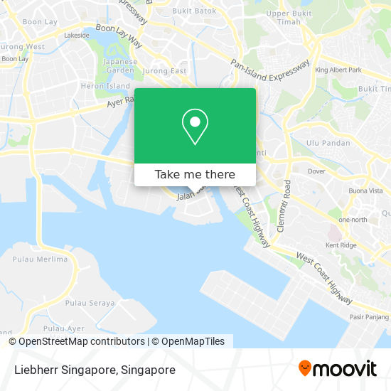 Liebherr Singapore地图