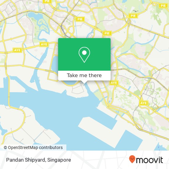 Pandan Shipyard map