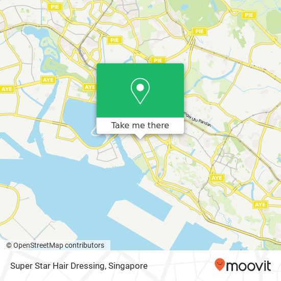 Super Star Hair Dressing map