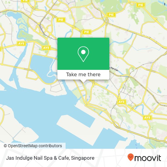 Jas Indulge Nail Spa & Cafe map