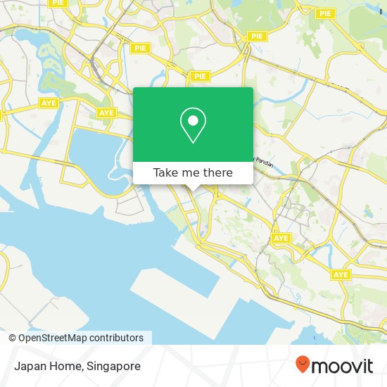 Japan Home map