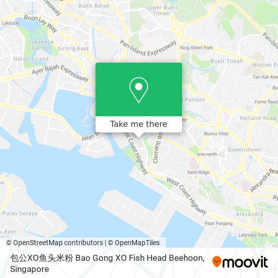 包公XO鱼头米粉 Bao Gong XO Fish Head Beehoon地图