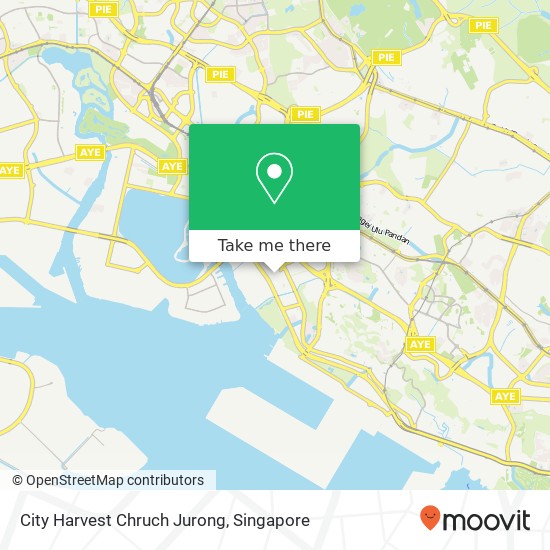 City Harvest Chruch Jurong map