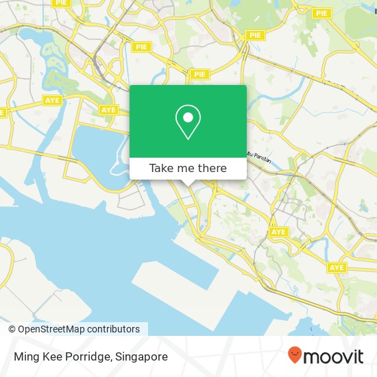 Ming Kee Porridge map