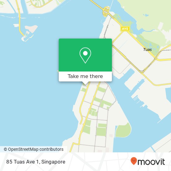 85 Tuas Ave 1地图