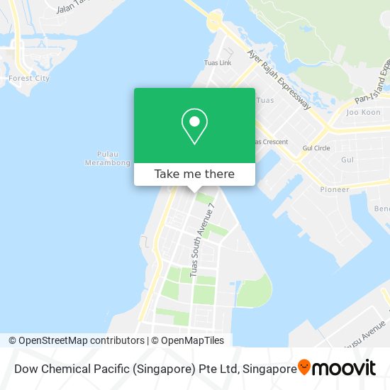 Dow Chemical Pacific (Singapore) Pte Ltd地图