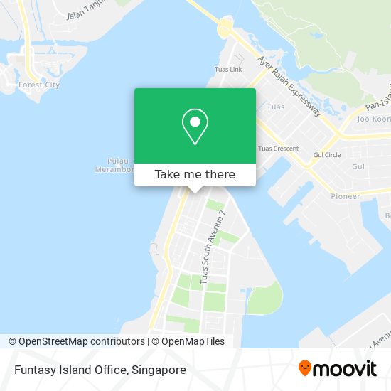 Funtasy Island Office map