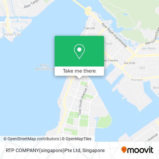 RTP COMPANY(singapore)Pte Ltd地图