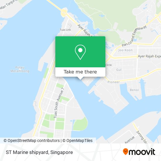 ST Marine shipyard map
