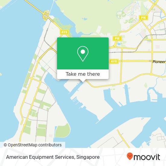 American Equipment Services map