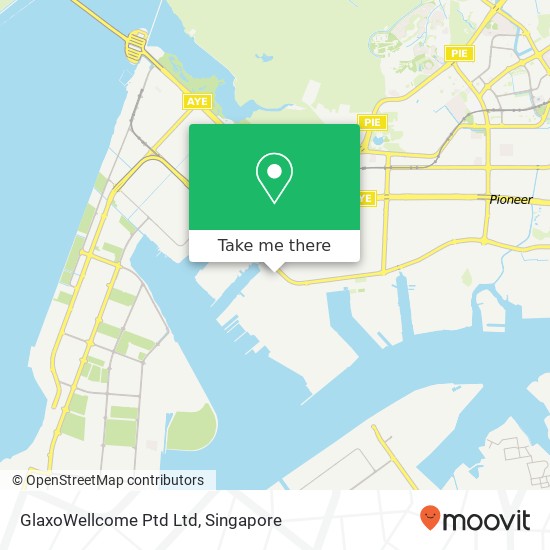 GlaxoWellcome Ptd Ltd map