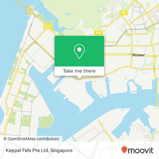 Keppel Fels Pte Ltd地图