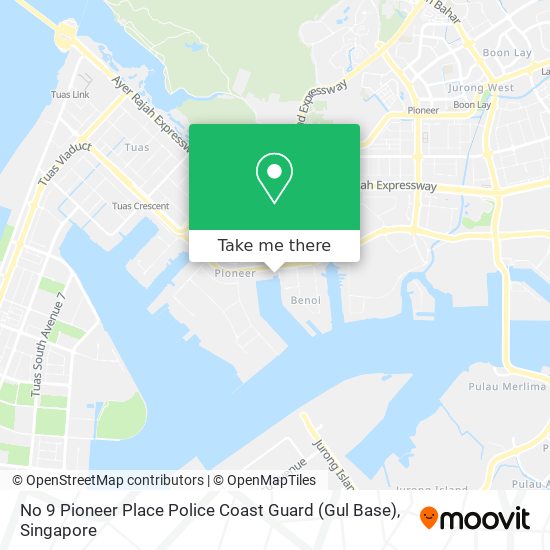 No 9 Pioneer Place Police Coast Guard (Gul Base) map