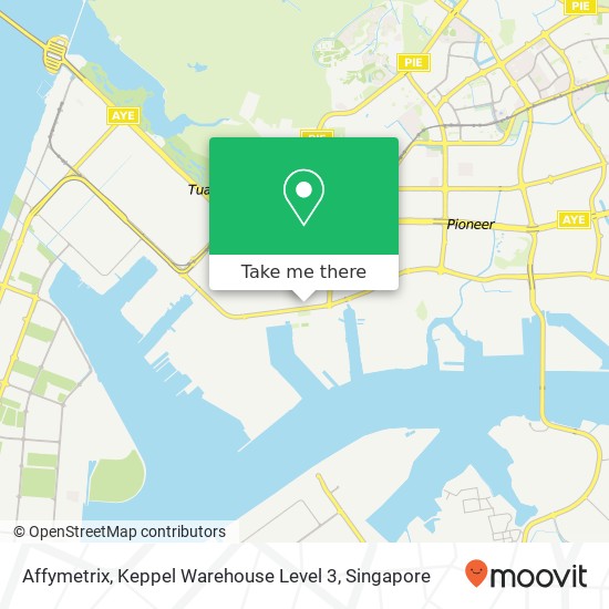 Affymetrix, Keppel Warehouse Level 3 map