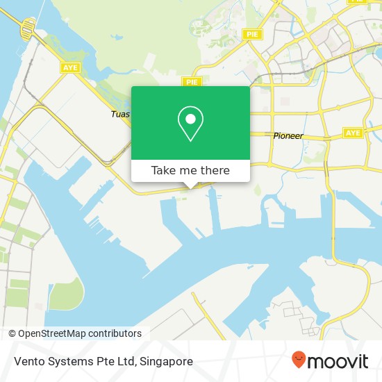 Vento Systems Pte Ltd map