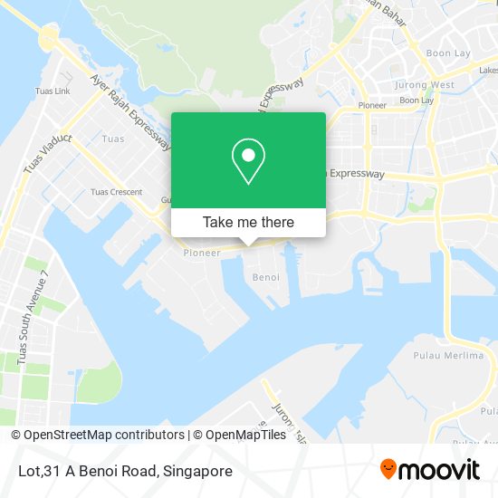 Lot,31 A Benoi Road map