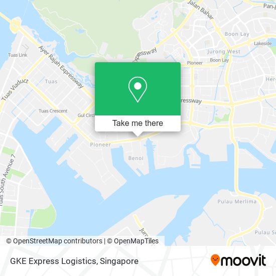 GKE Express Logistics map