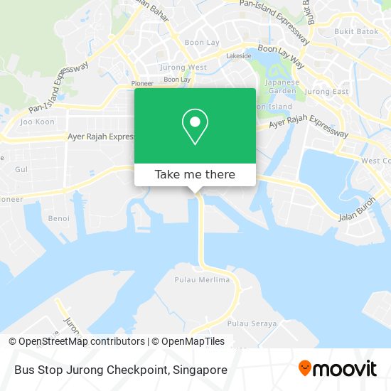 Bus Stop Jurong Checkpoint地图