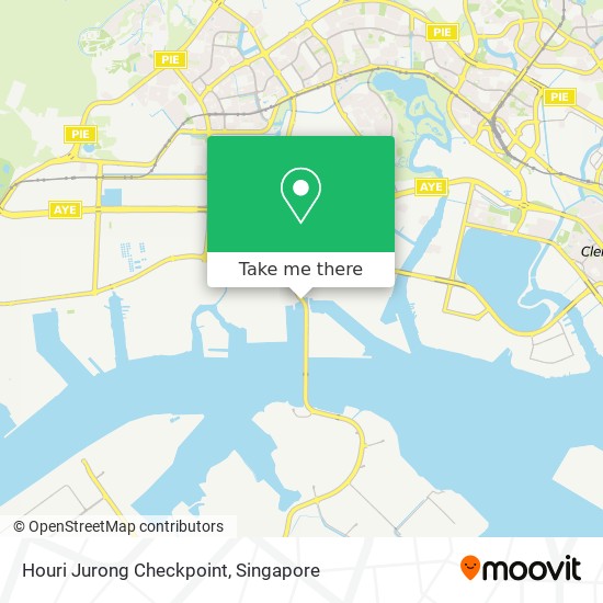 Houri Jurong Checkpoint map