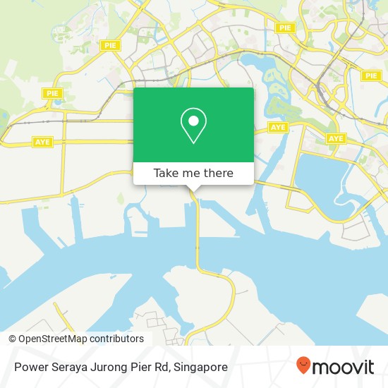 Power Seraya Jurong Pier Rd map