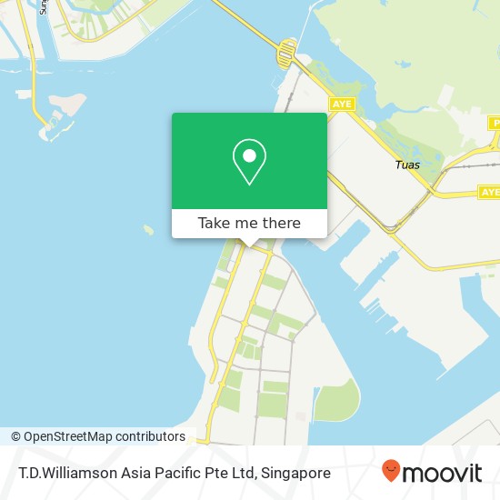 T.D.Williamson Asia Pacific Pte Ltd map